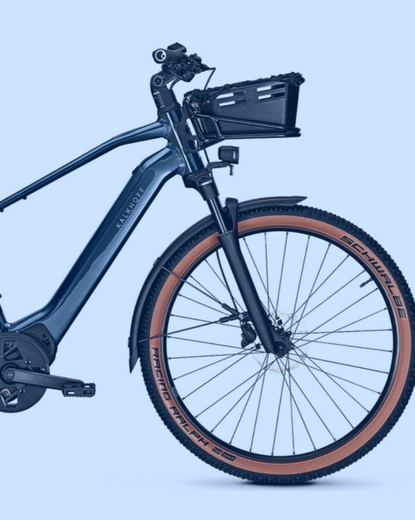Kalkhoff fietsmand met drager en cargo net, Fietsen en Brommers, Fietsaccessoires | Fietsmanden, Ophalen of Verzenden, Nieuw, Fietsmand