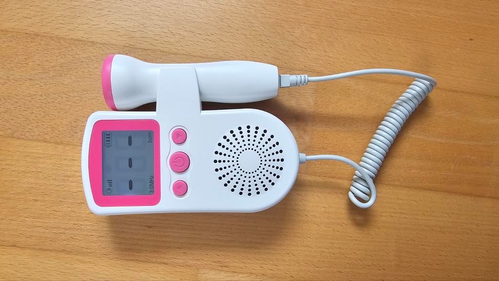 Doppler foetale hartslagmeter - Luister naar je baby, Ophalen of Verzenden, Zo goed als nieuw