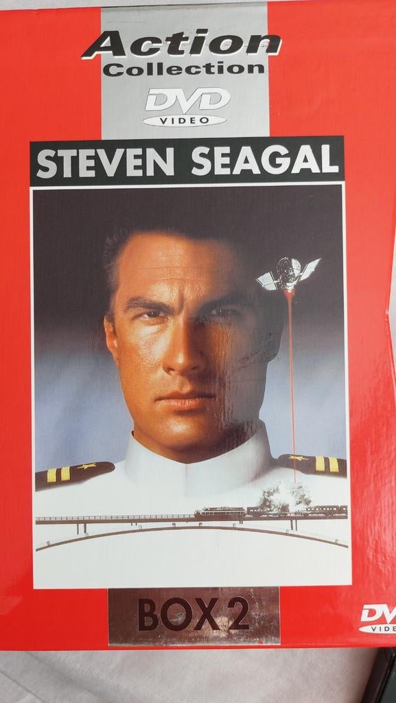 Steven Seagal DVD Box 2 - 4 Krasvrije Films, Cd's en Dvd's, Vanaf 16 jaar, Boxset, Actie, Ophalen of Verzenden