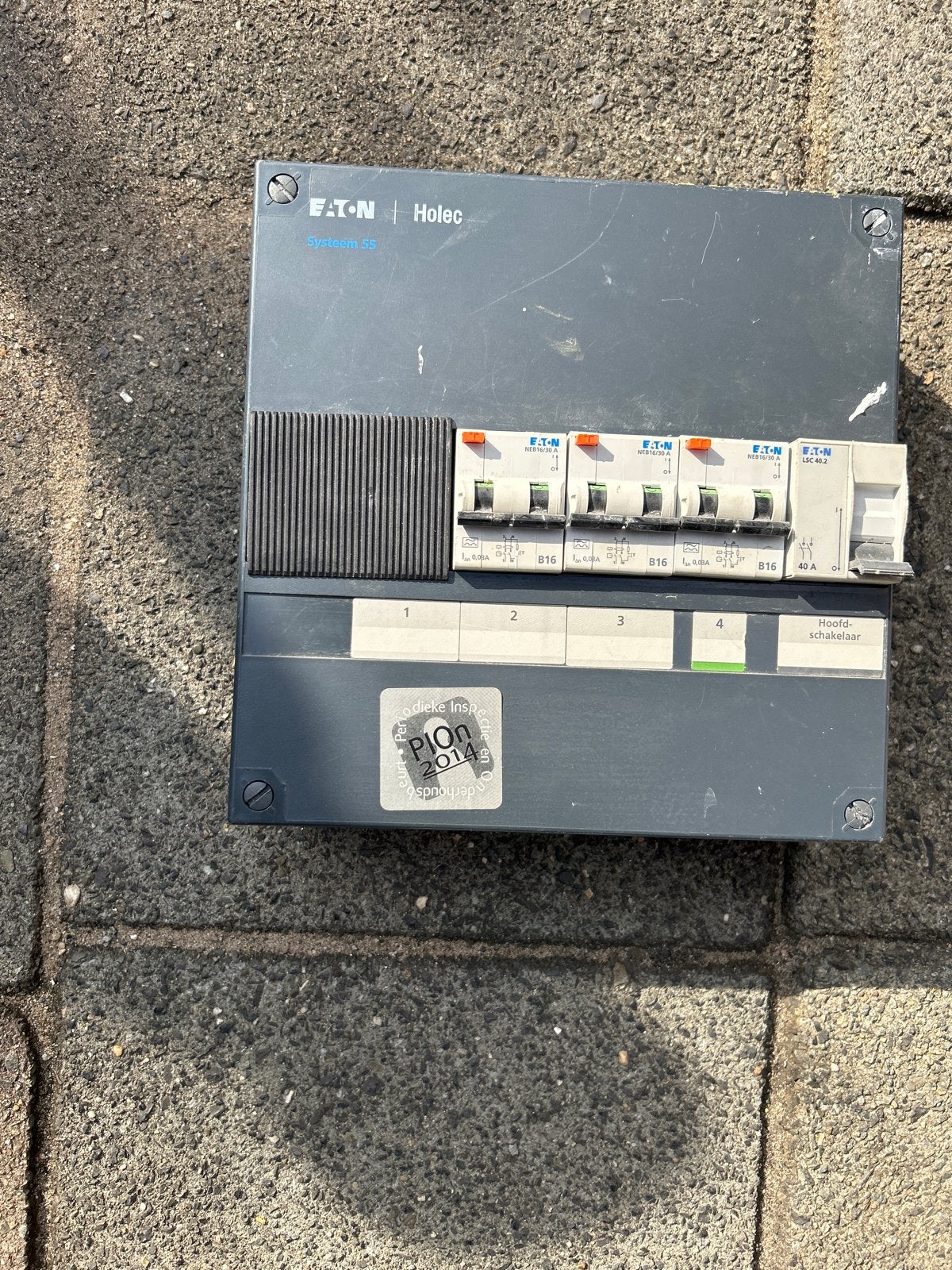 Eaton Holec Groepenkast met Installatieautomaten, Ophalen of Verzenden, Gebruikt, Eaton, Groepenkast
