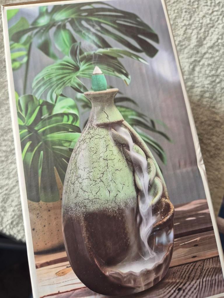Nieuw!! Wierookfontein - Backflow Incense Waterfall, Ophalen, Meerkleurig, Nieuw, Oosters