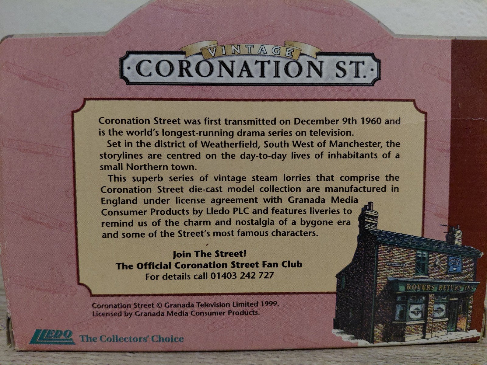 'Coronation Street' Vrachtwagen, Overige merken, Verzenden, Groter dan 1:32, Nieuw