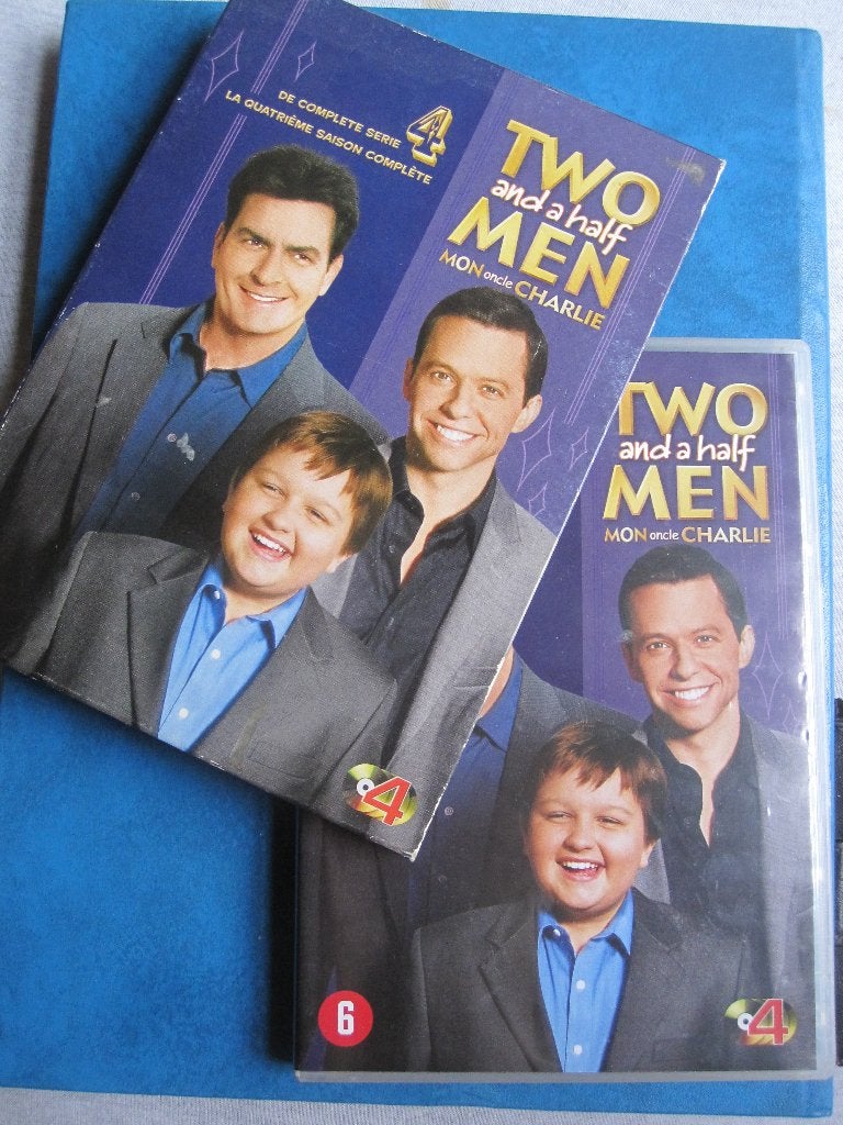 Two and a Half Men - De complete serie 4 (2006) 4 disc, Nederlands, Seizoen 4, Ophalen of Verzenden, Zo goed als nieuw