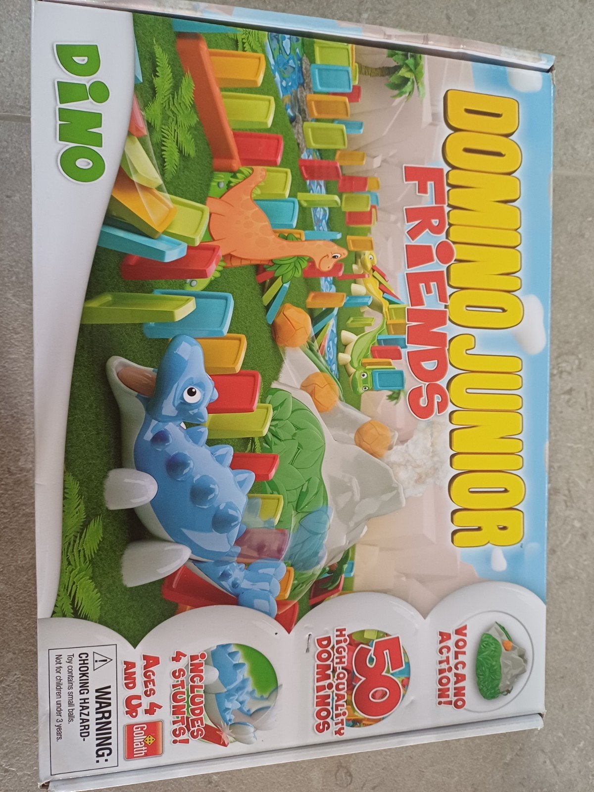 Domino Junior Friends Dino - Vulkaan Actie, Ophalen, Gebruikt, Jongen of Meisje