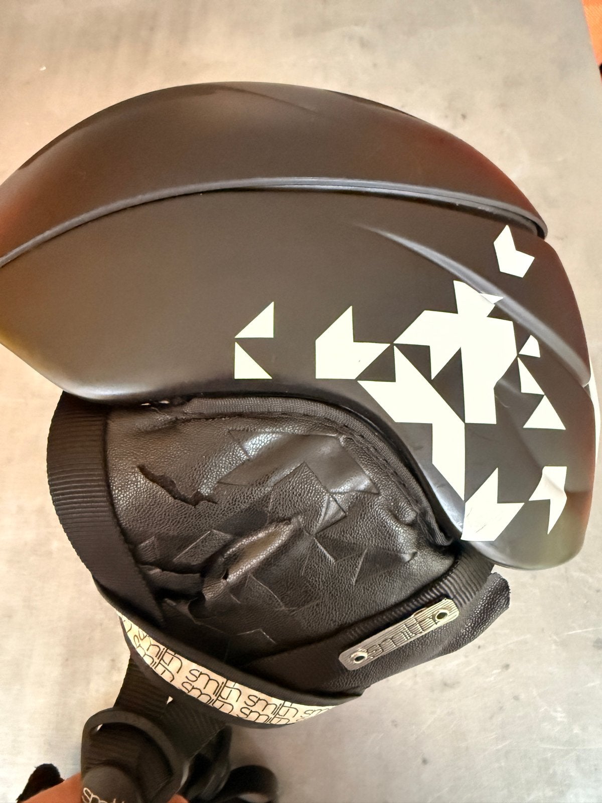 Smith skihelm - Gebruikt met slijtage, Overige merken, Gebruikt, Overige typen, Ophalen of Verzenden
