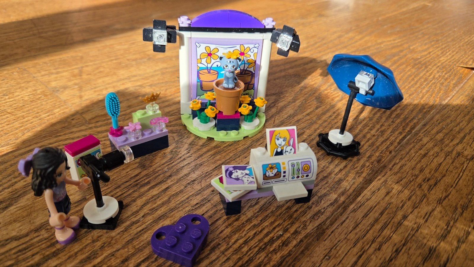 Lego Friends Emma's fotostudio, Lego, Ophalen of Verzenden, Zo goed als nieuw, Complete set