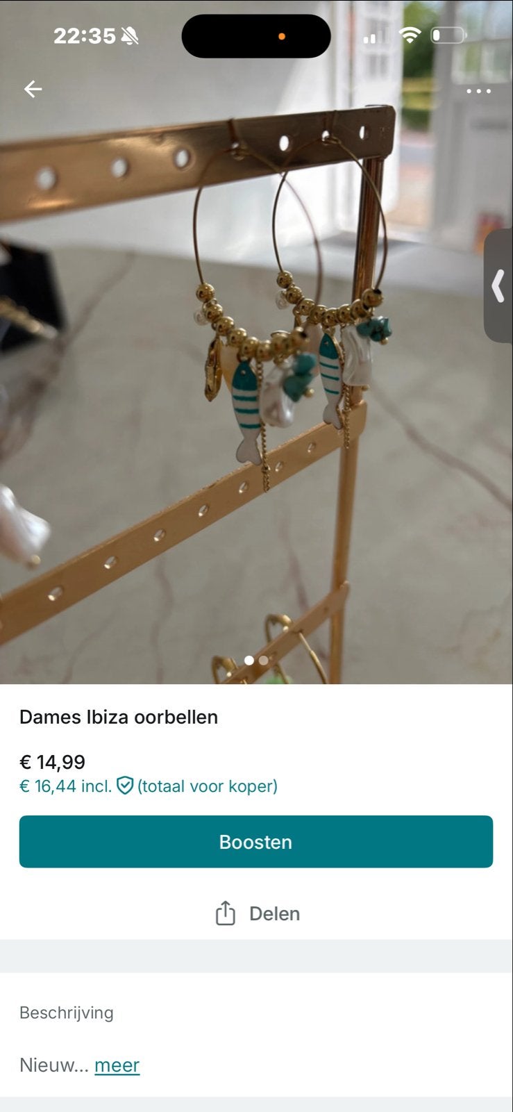 Dames Ibiza Oorbellen - Diverse Stijlen, Overige materialen, Hangers, Nieuw, Ophalen of Verzenden
