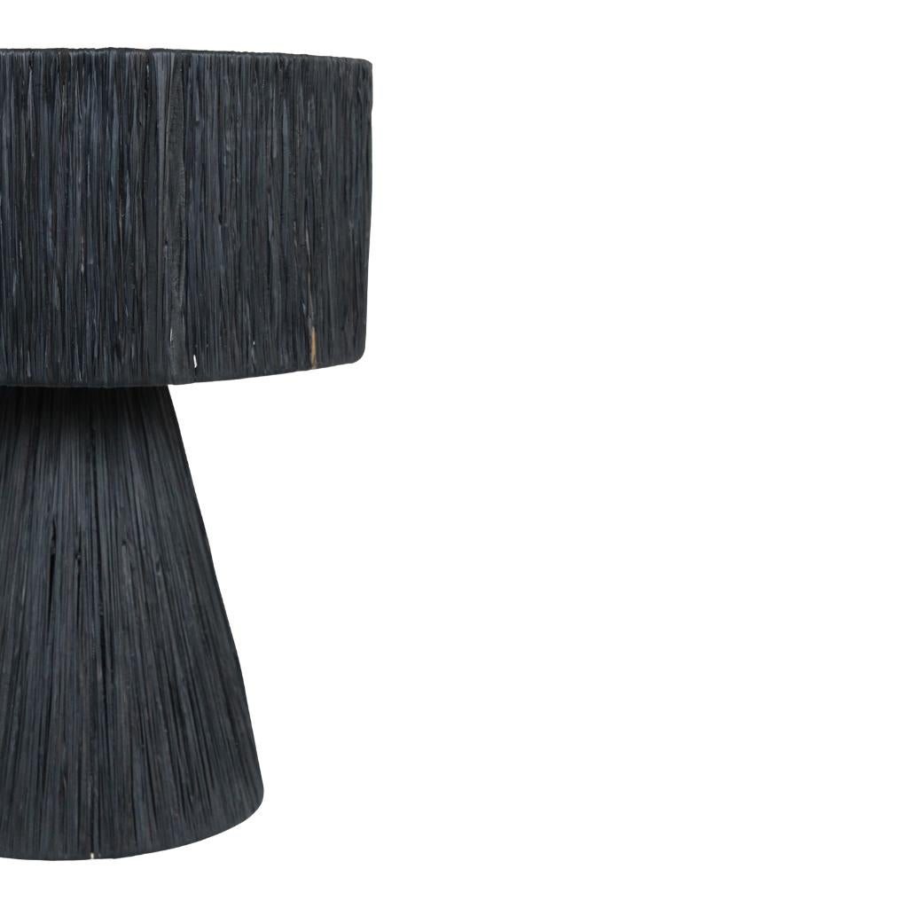 Raw Materials Palmyra Tafellamp naturel Zwart | €139 nu, Raw Materials, Raw Materials, Nieuw, Ophalen of Verzenden
