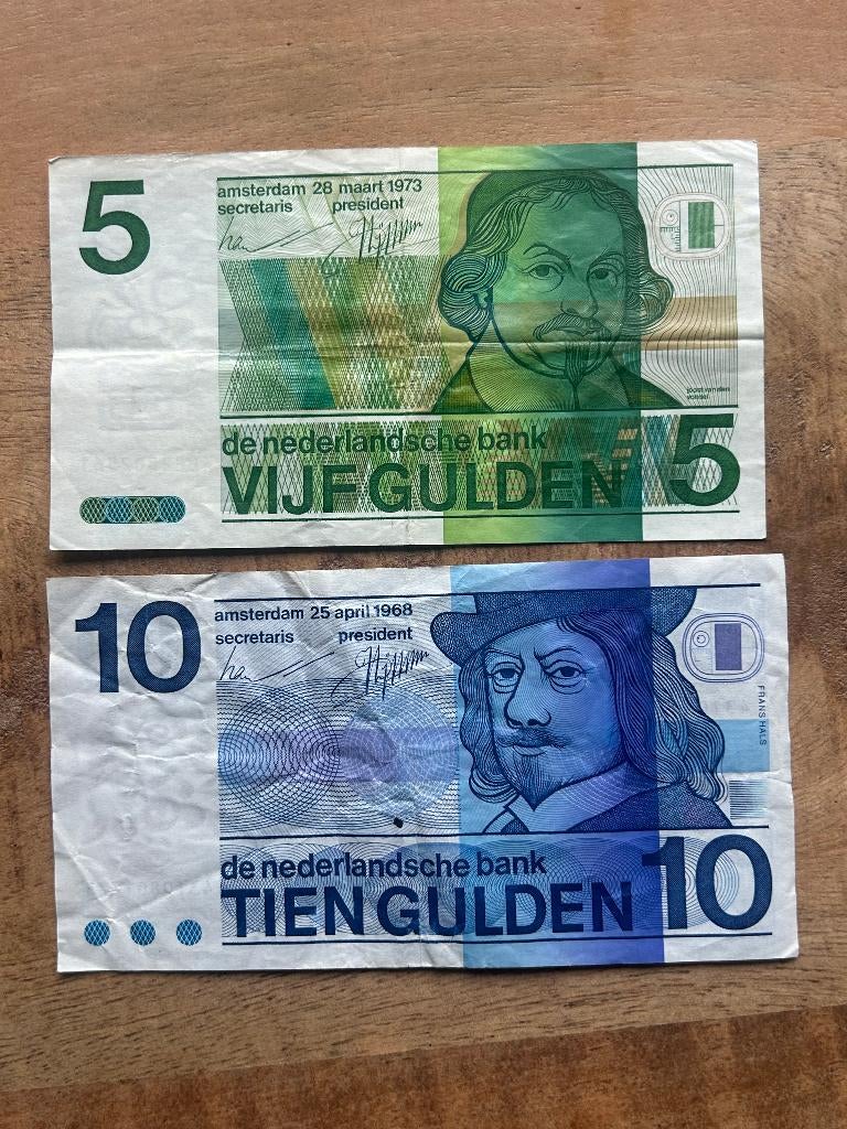 5 en 10 gulden biljetten (1), Ophalen of Verzenden, 10 gulden