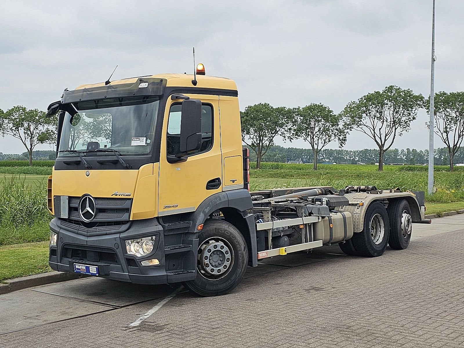 MERCEDES-BENZ ACTROS 2543 6x2 meiller, Automaat, Euro 6, 428 pk, Bedrijf