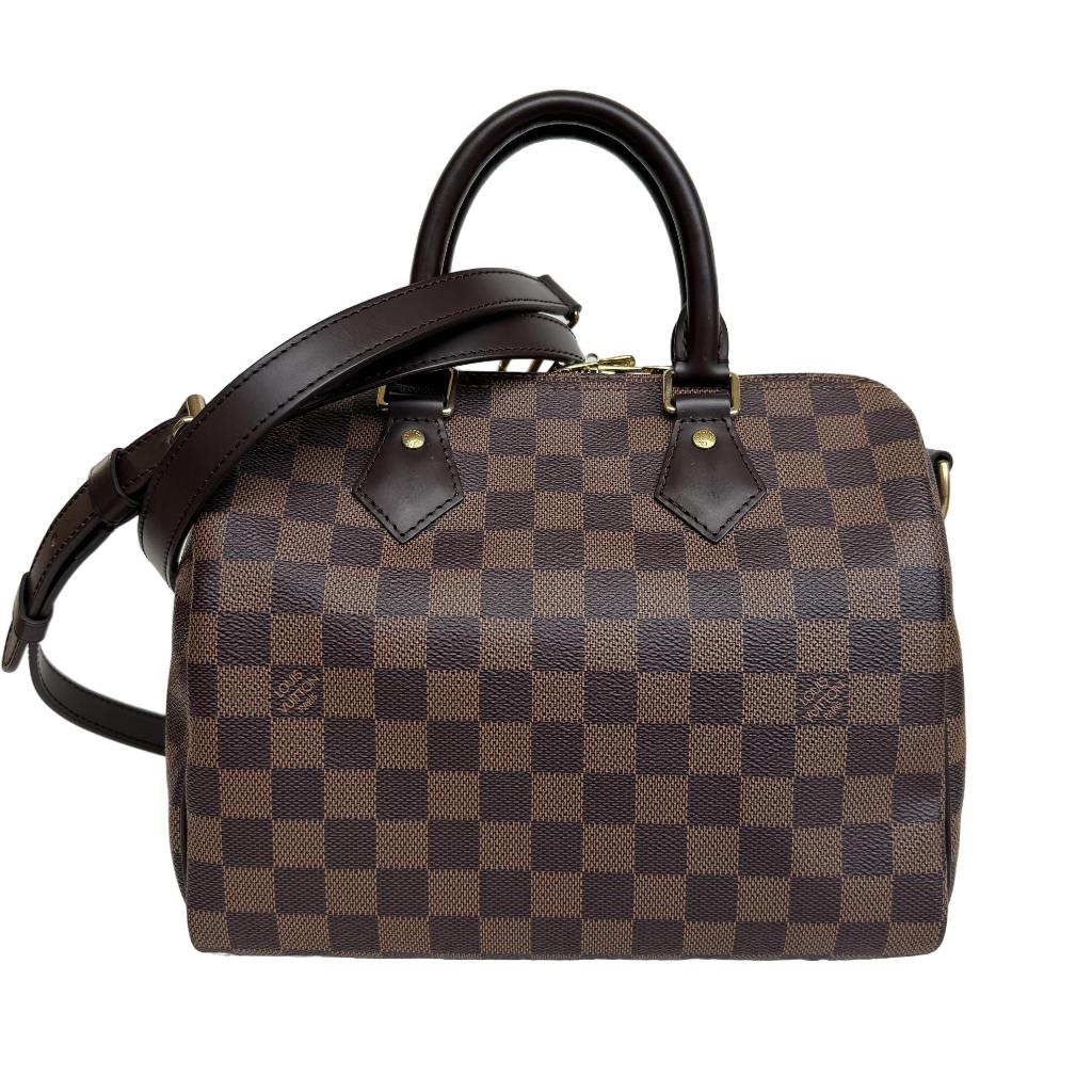 Louis Vuitton speedy 25 bandouliere B damier ebene monogram, Sieraden, Tassen en Uiterlijk, Tassen | Damestassen, Verzenden, Zo goed als nieuw