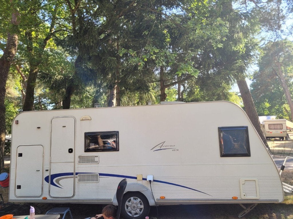 Burstner Averso 495tk stapelbed, frans bed, airco, mover, Kachel, Treinzit, Particulier, Bürstner