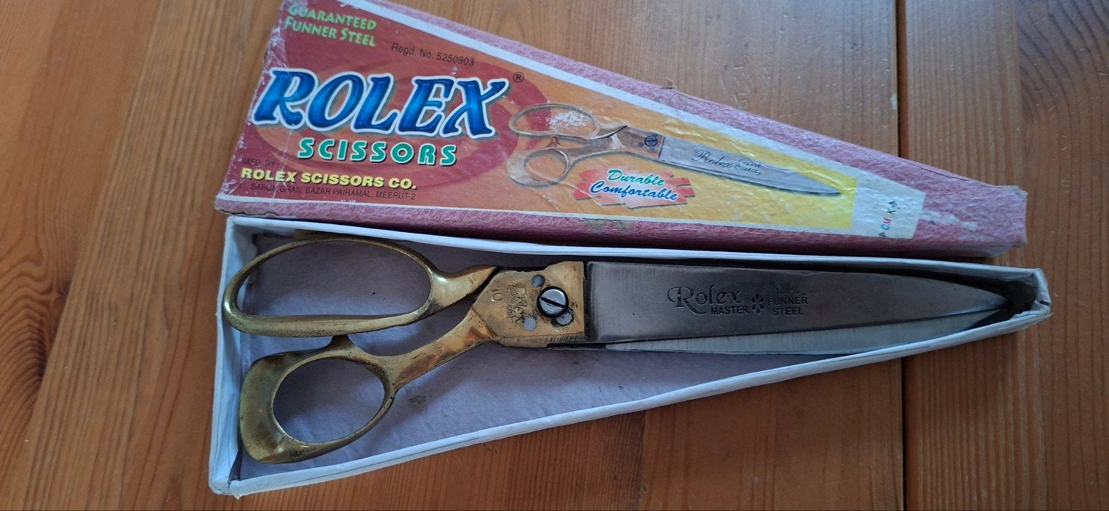 Vintage Rolex Kleermakersschaar - Zware Kwaliteit, Antiek en Kunst, Ophalen of Verzenden