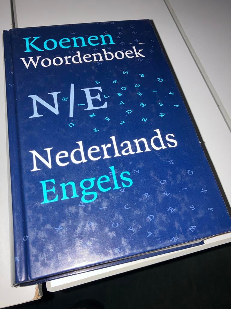 Koenen Woordenboek N/E Nederlands Engels, Boeken, Woordenboeken, Ophalen, Gelezen, Koenen of Wolters, Nederlands