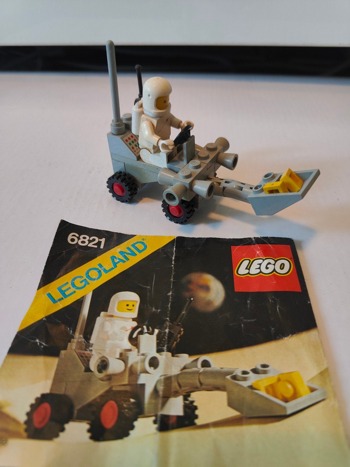 Lego Legoland 6821 Ruimtevoertuig met Astronaut, Compleet, Gebruikt, Lego, Ophalen of Verzenden