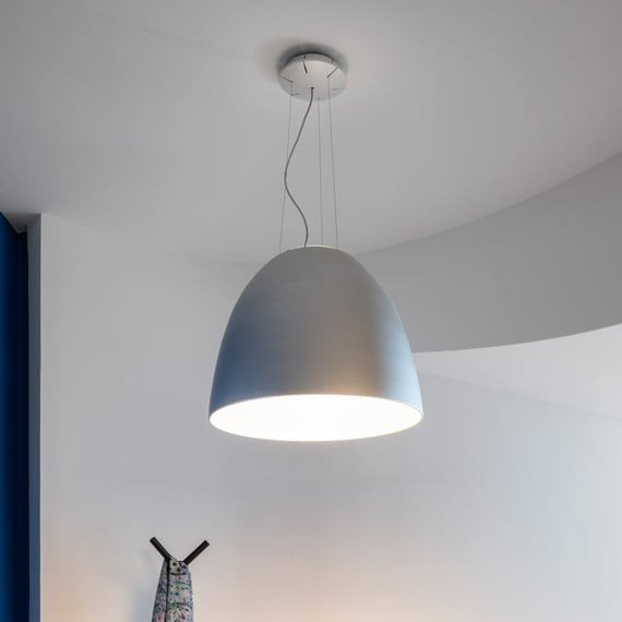 Artemide Nur 55cm antraciet, Zo goed als nieuw, Metaal, Modern, E27 (groot)
