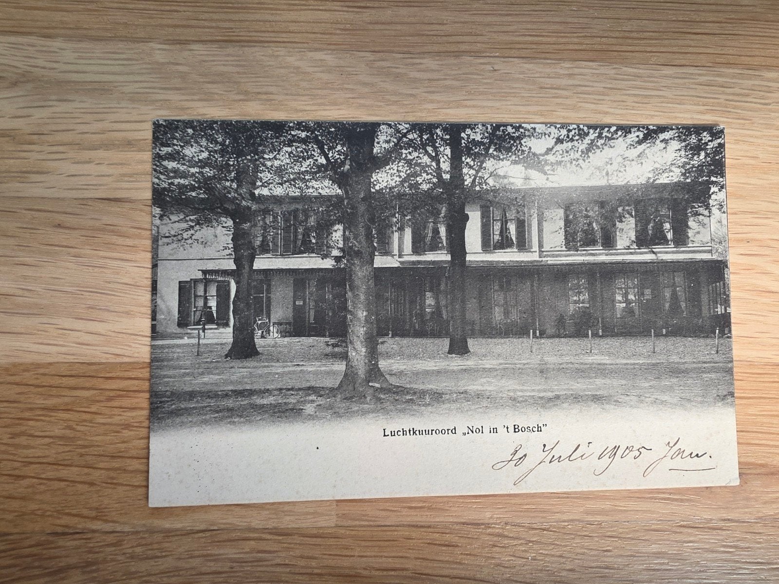 Oude Ansichtkaart Luchtkuuroord "Nol in 't Bosch" 1905, Ophalen of Verzenden, Voor 1920, Noord-Holland
