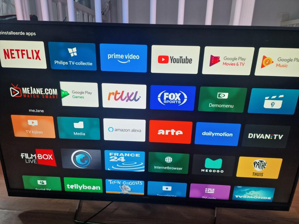 Philips Android tv 55 inch AmbiliGht, Ophalen of Verzenden