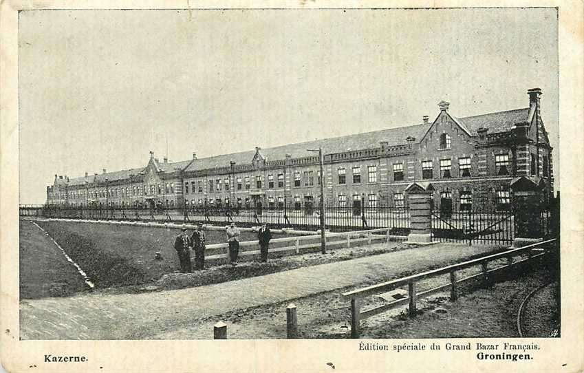 300-112-029 Groningen Kazerne, Verzenden, Voor 1920, Groningen