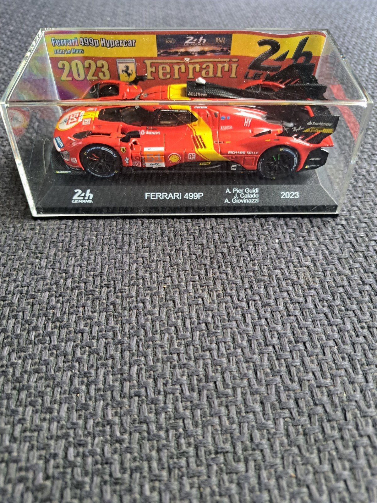altaya ixo model Ferrari 499 p le mans 2023, Hobby en Vrije tijd, Overige merken, Altaya ixo model, Auto, Ophalen of Verzenden