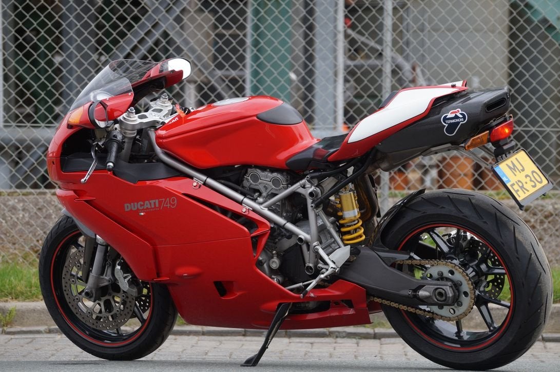 DUCATI 749 MONO (bj 2003), Motoren, DUCATI, 2 cilinders, Motorrijbewijs A, Bedrijf