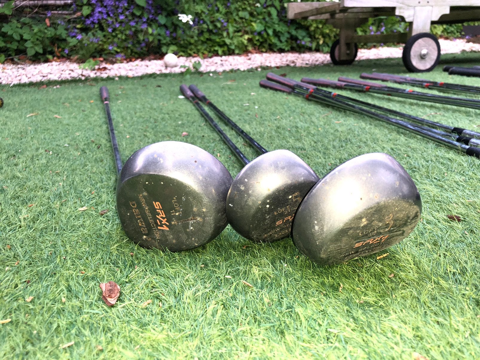 Diverse Golfclubs: Drivers en Irons (Daiwa, Ping), Sport en Fitness, Golf, Ophalen of Verzenden, Gebruikt, Club, Ping
