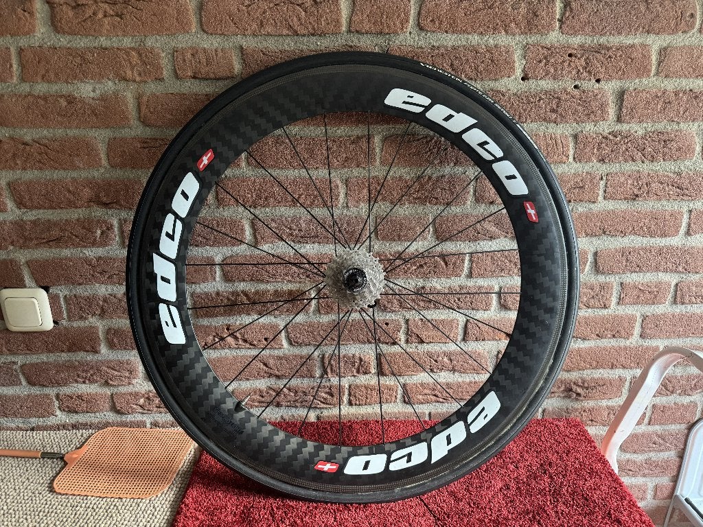 Carbon achterwiel, Gebruikt, Ophalen of Verzenden, Racefiets, Carbon