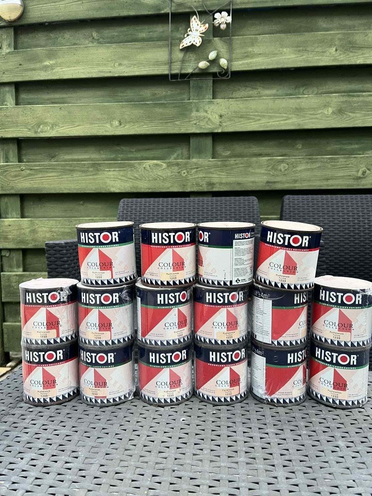 12 x Histor colour collection 1233 fuchiaroze, Nieuw, Ophalen of Verzenden, Roze, Lak
