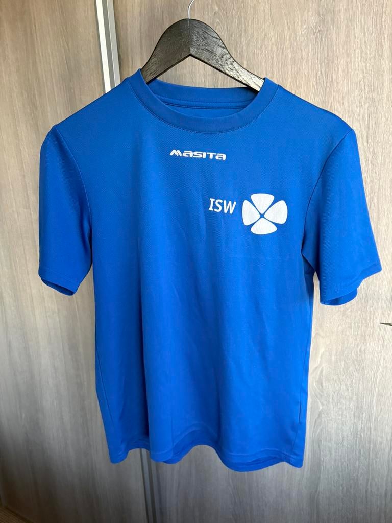 ISW Hoogeland sportshirt maat S, Blauw, Overige typen, Ophalen of Verzenden, Maat 36 (S)