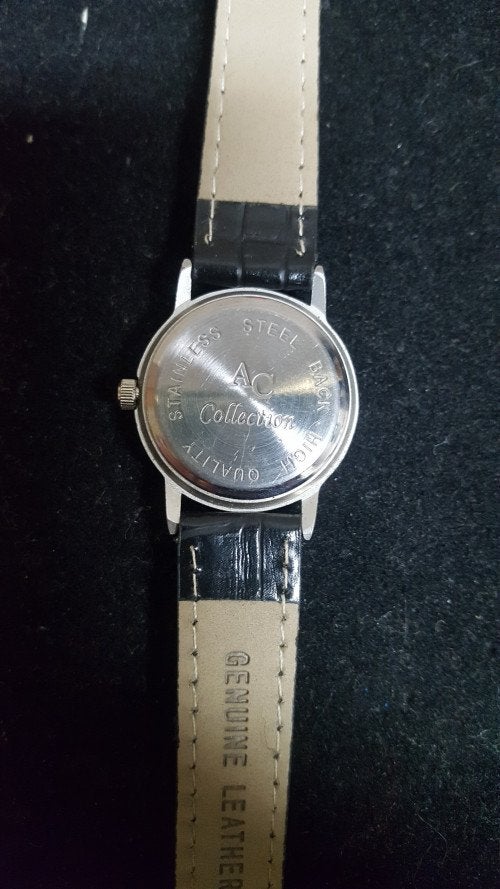 341, horloge , ac collection, quartz,, Sieraden, Tassen en Uiterlijk, Overige Accessoires, Ophalen of Verzenden, 'T Olde Gre-j