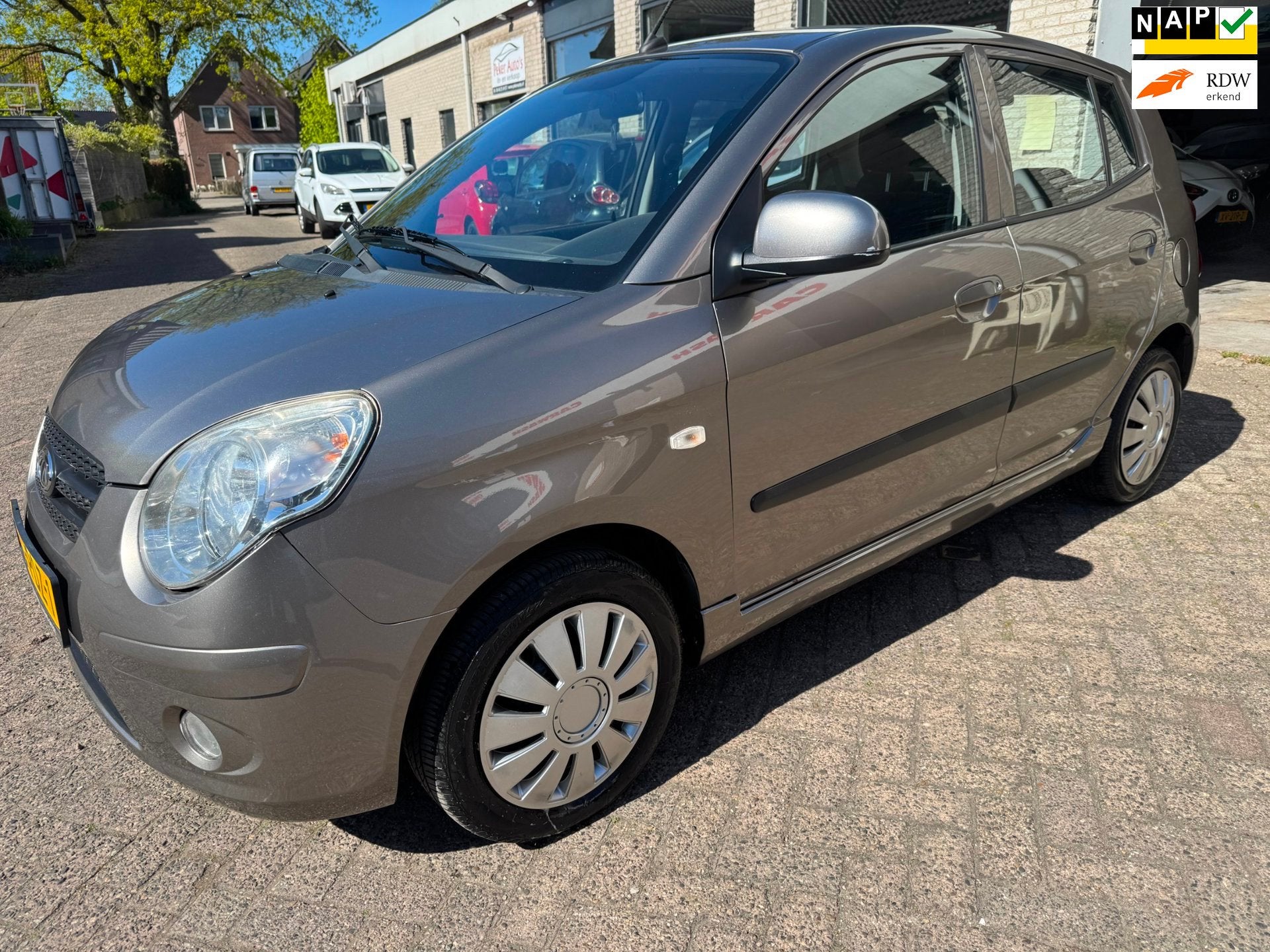 Kia Picanto 1.0 Seven AIRCO 49980 NAP VOLLEDIG ONDERHOUDEN G, Euro 5, 4 cilinders, 400 kg, Origineel Nederlands