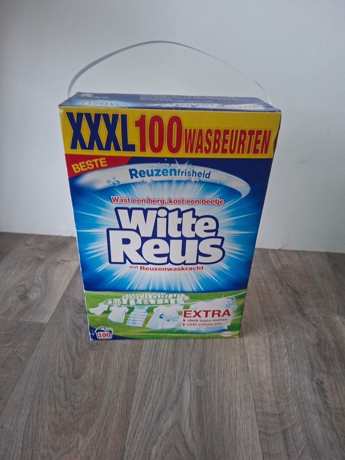 Witte reus waspoeder 5,5 kg 100 wasbeurten, Huis en Inrichting, Ophalen of Verzenden, Schoonmaakmiddel