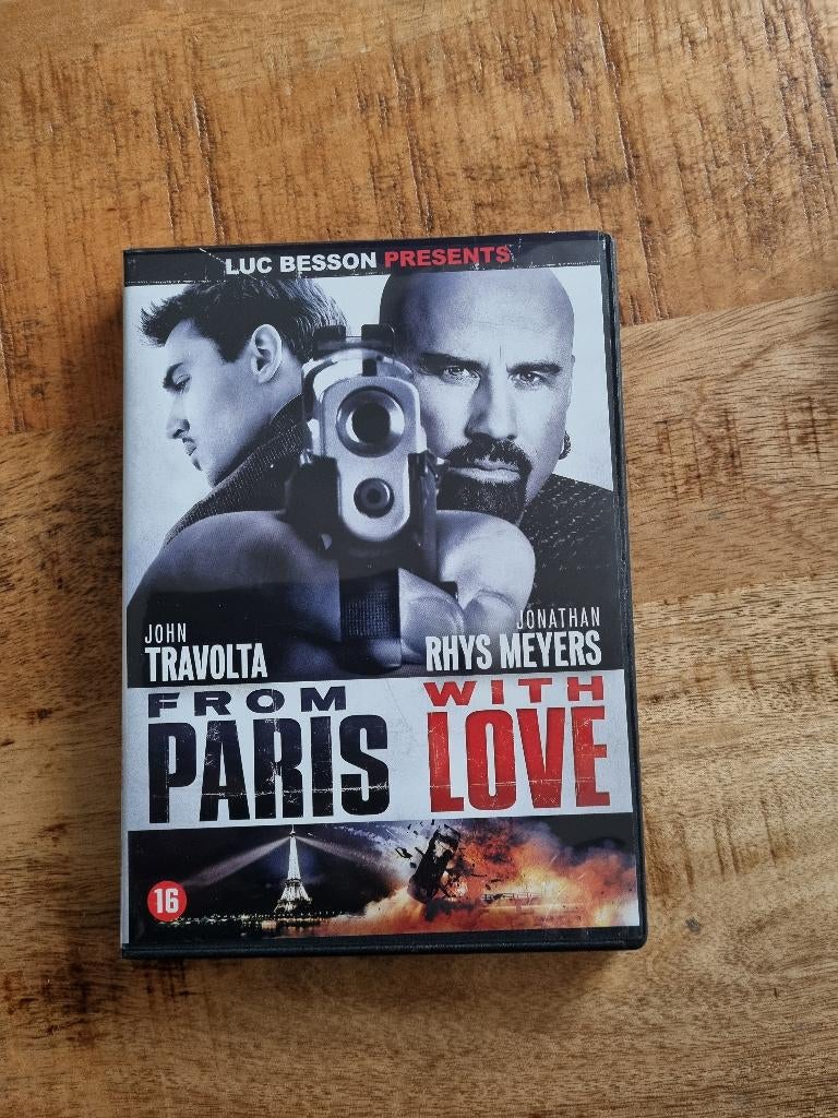 DVD - From Paris With Love met John Travolta - Actie, Vanaf 16 jaar, Ophalen of Verzenden, Zo goed als nieuw, Actie