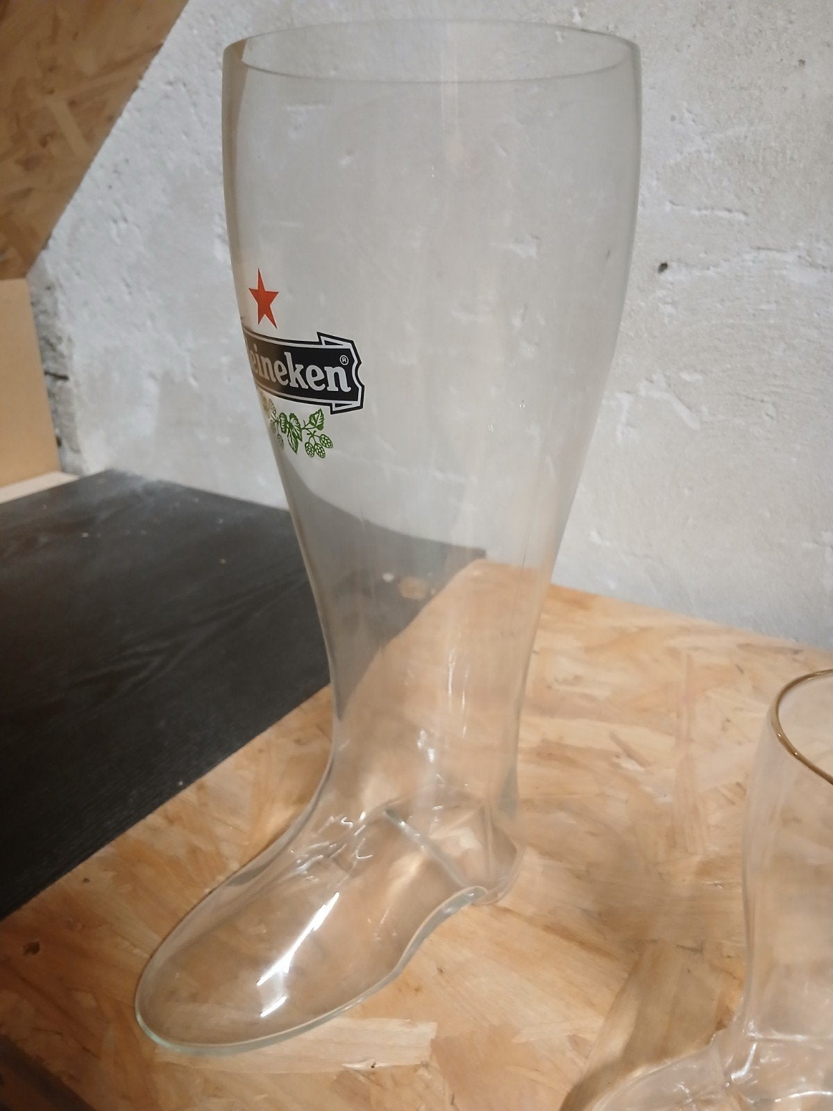 Bierlaars heineken 2,5 liter, Ophalen, Zo goed als nieuw, Bierglas