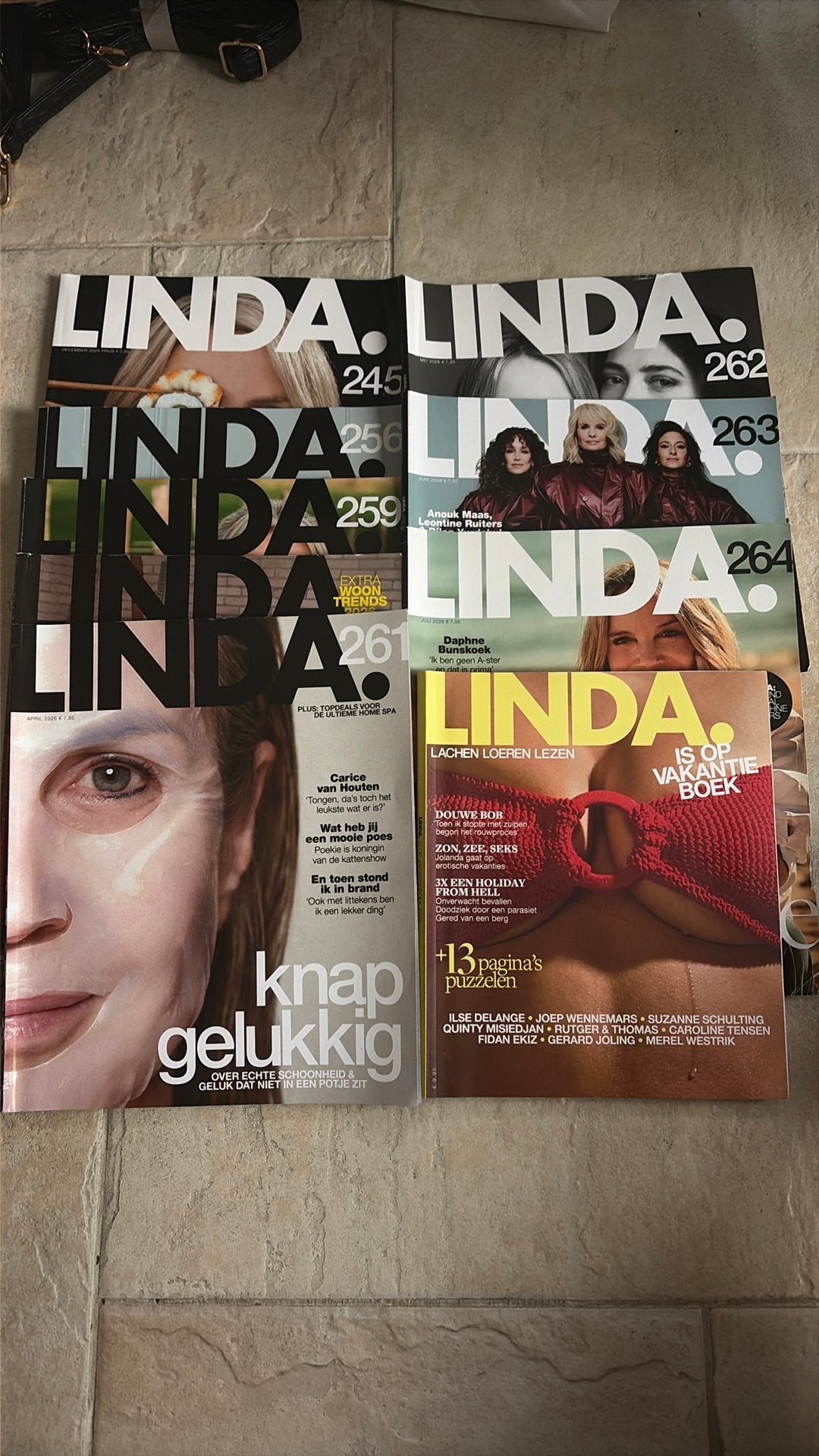 9x Linda magazine waarvan 7 stuks 2026, Ophalen of Verzenden, Zo goed als nieuw, Damesbladen