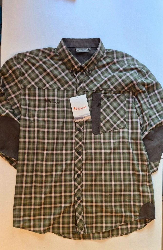 Pinewood | Wolf Shirt Men | Outdoor / Hunting / Fishing, Nieuw, Ophalen of Verzenden, Overige halswijdtes, Scotspine