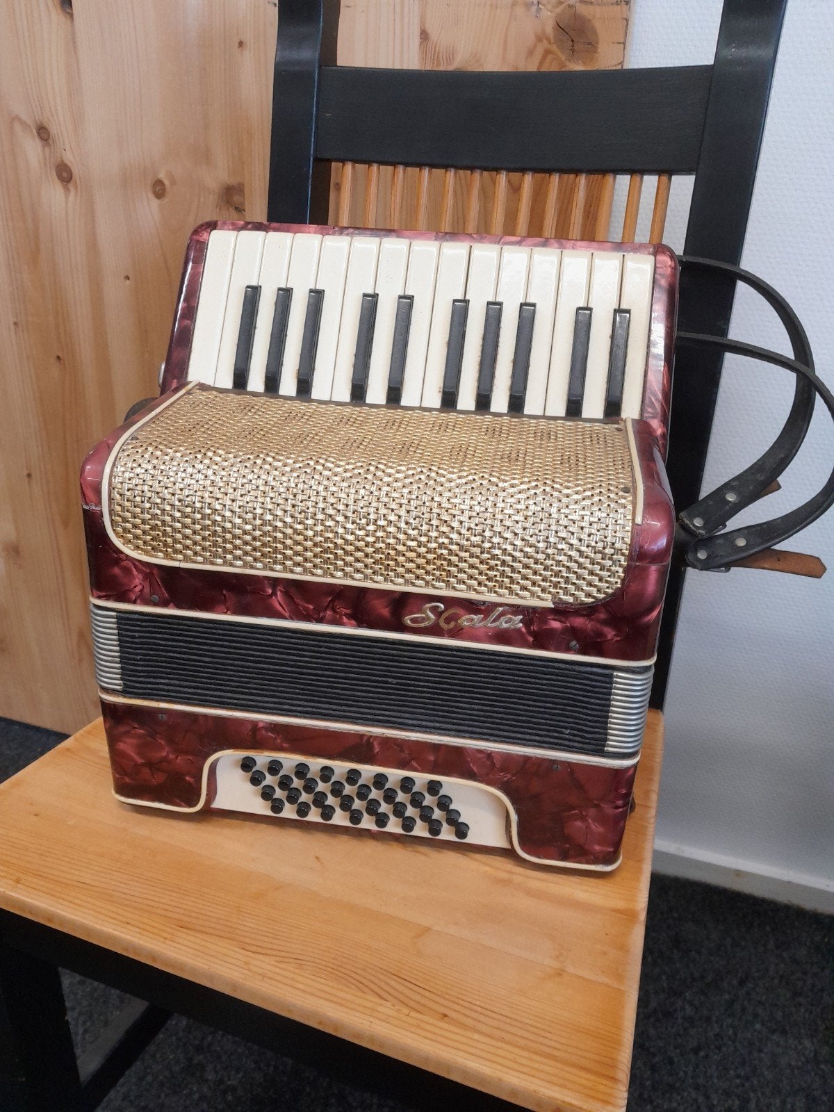 Accordeon trekzak - Estafette Burgum, Overige merken, Gebruikt, Overige formaten, Ophalen of Verzenden