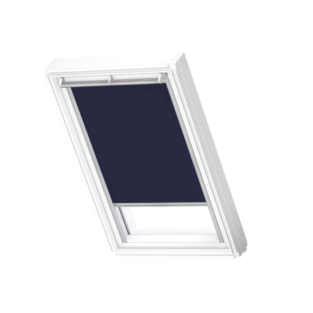 VELUX Verduisterend rolgordijn - DKL S06 1100S, Ophalen, 100 tot 150 cm, Blauw, 100 tot 150 cm