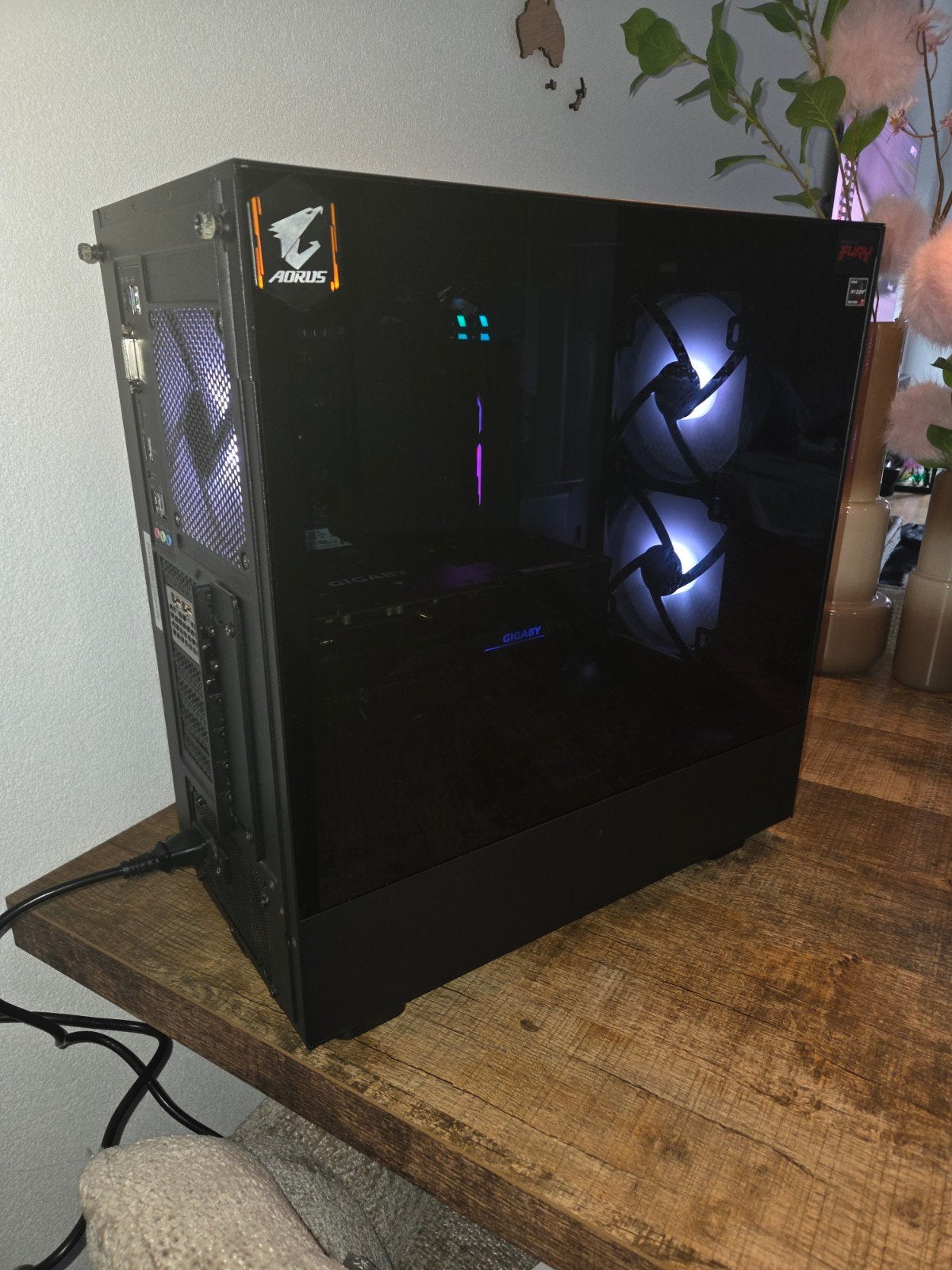 Krachtige Gaming PC - AMD Ryzen 7 5800X, RX 7600, 32GB RAM, Computers en Software, Ophalen, 1 TB SSD, 32 GB, Custom Build