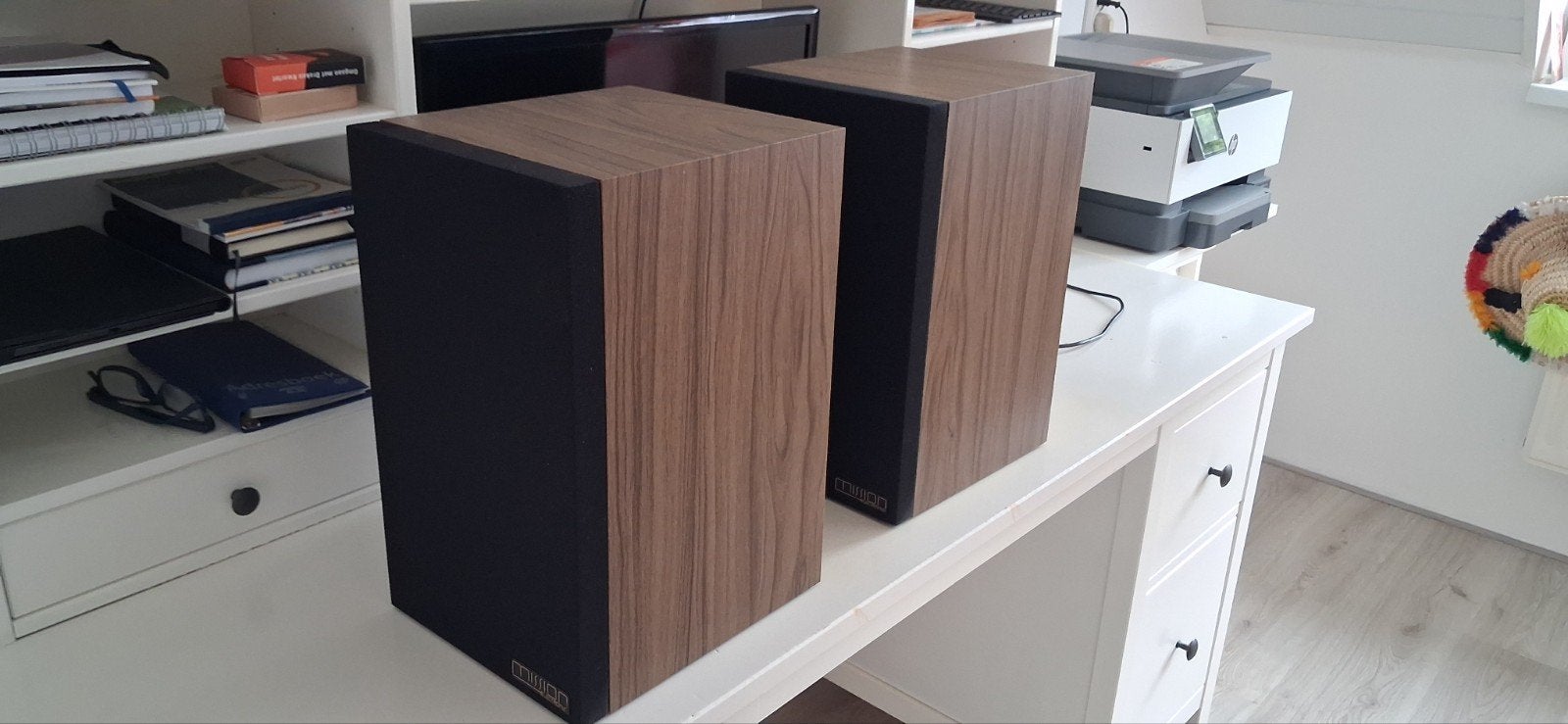 Mission model 77 top luidsprekers( Gereviseerd), Ophalen, Zo goed als nieuw, 60 tot 120 watt, Overige merken