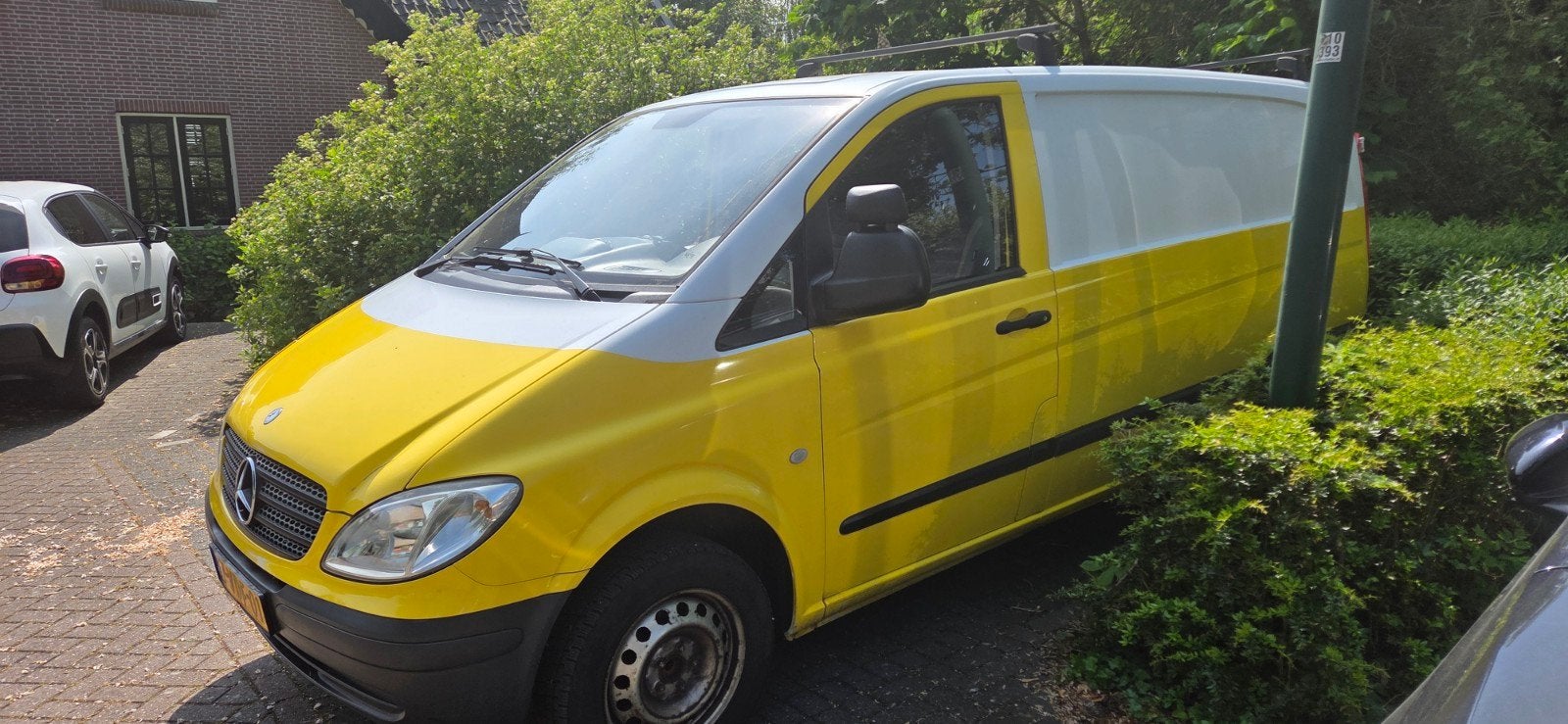 Mercedes-Benz Vito 2.1 CDI 109 2009, Auto's, Achterwielaandrijving, Wit, Particulier, Euro 4