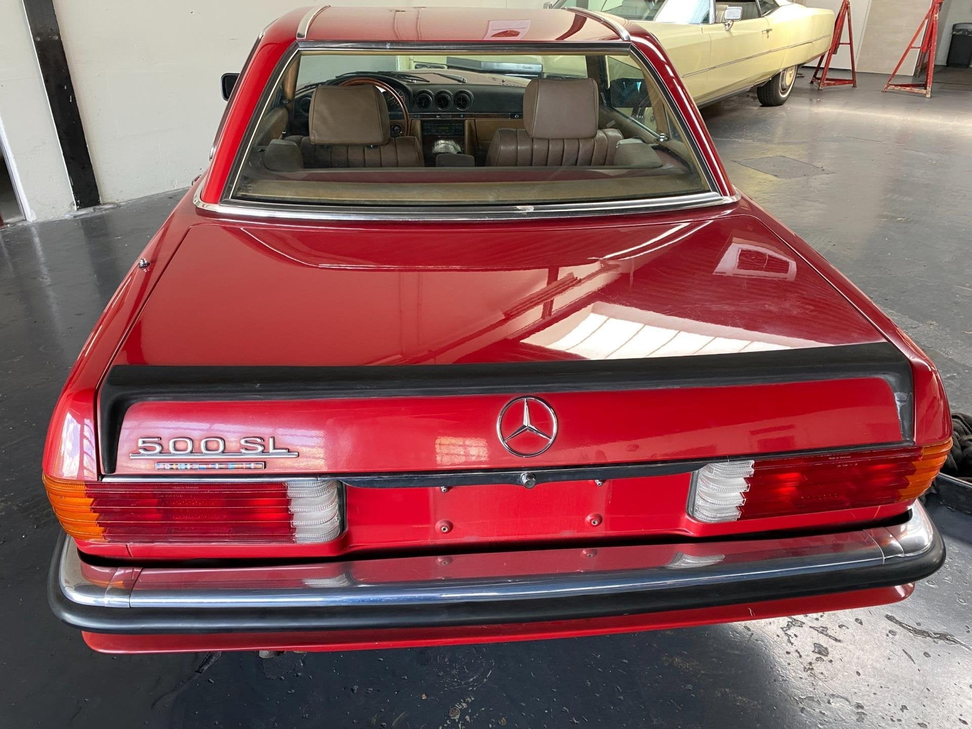Mercedes-Benz SL-Klasse 500 SL Europese auto, foto 5