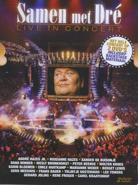 André Hazes – Samen Met Dré Live In Concert 2 X DV, Alle leeftijden, Verzenden, Zo goed als nieuw, Muziek en Concerten