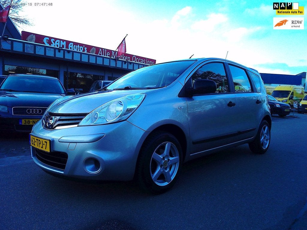 Nissan Note 1.4 Visia (Airco ), Auto's, Nissan, Bedrijf, Te koop, Note, ABS, Airbags, Airconditioning, Centrale vergrendeling