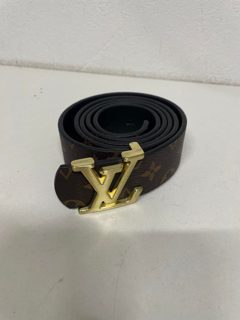 LV Riem met LV Gesp, Ophalen, Echt leder, 90 tot 100 cm, Heupriem