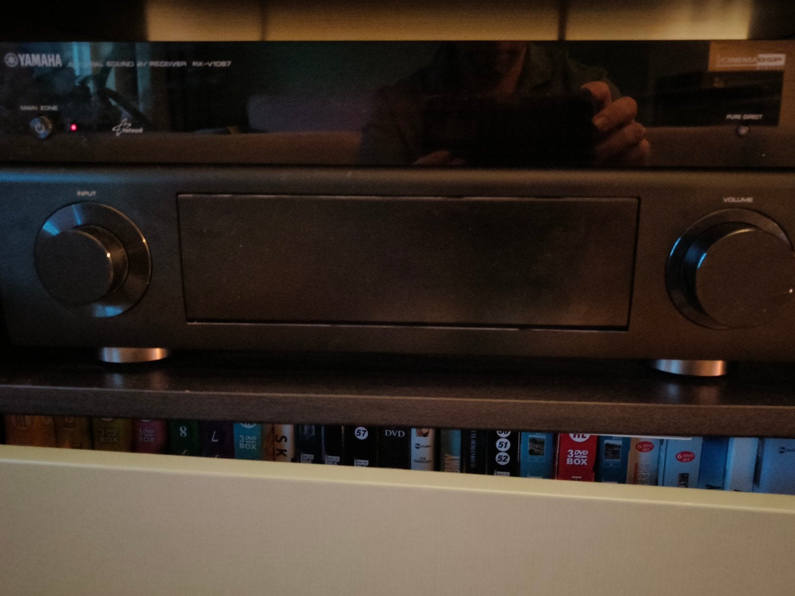 Yamaha receiver rx-v1067, Ophalen, Gebruikt, Yamaha, 120 watt of meer