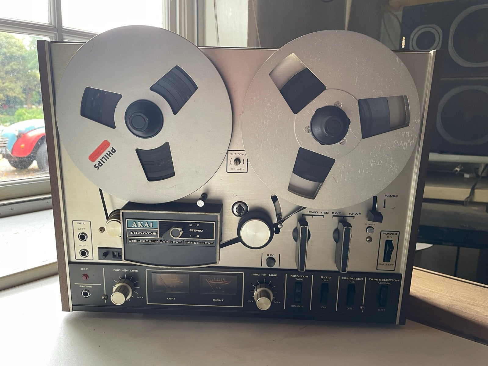 Akai 4000DS Bandrecorder - Vintage Stereo Reel-to-Reel, Audio, Tv en Foto, Bandrecorders, Ophalen of Verzenden, Bandrecorder, Met banden
