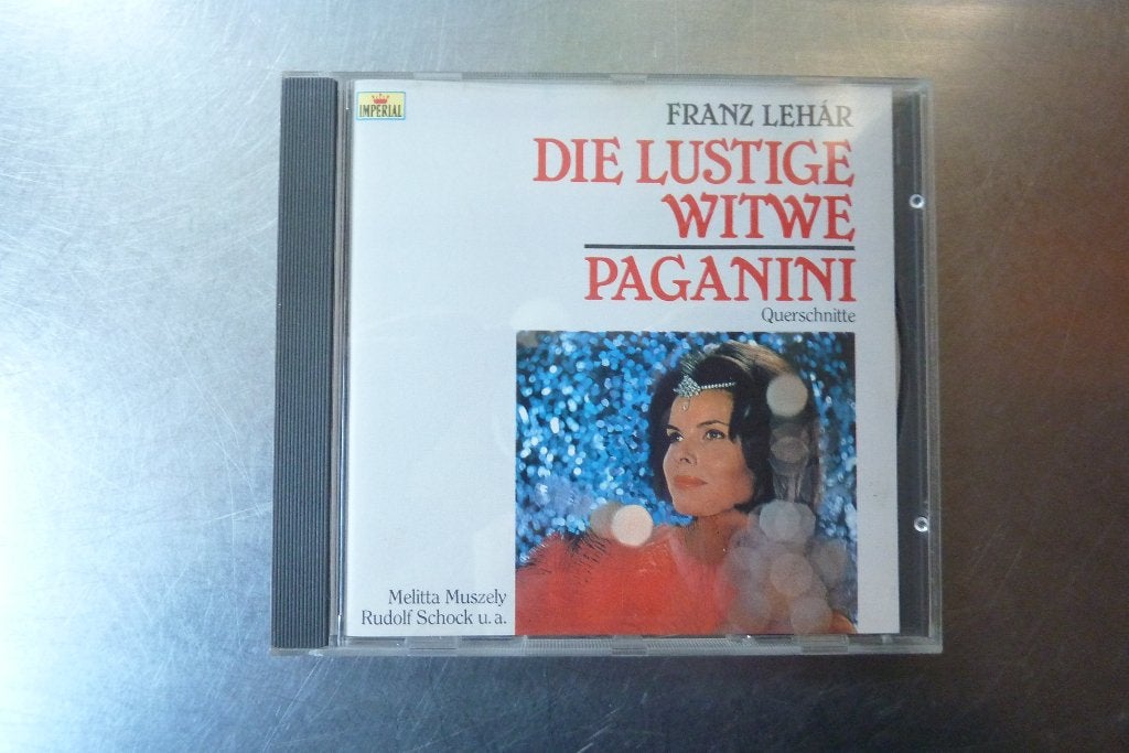 Franz Lehar Die Lustige Witwe, Paganini - Muszely, R. Schock, Opera of Operette, Ophalen of Verzenden, Zo goed als nieuw, Classicisme