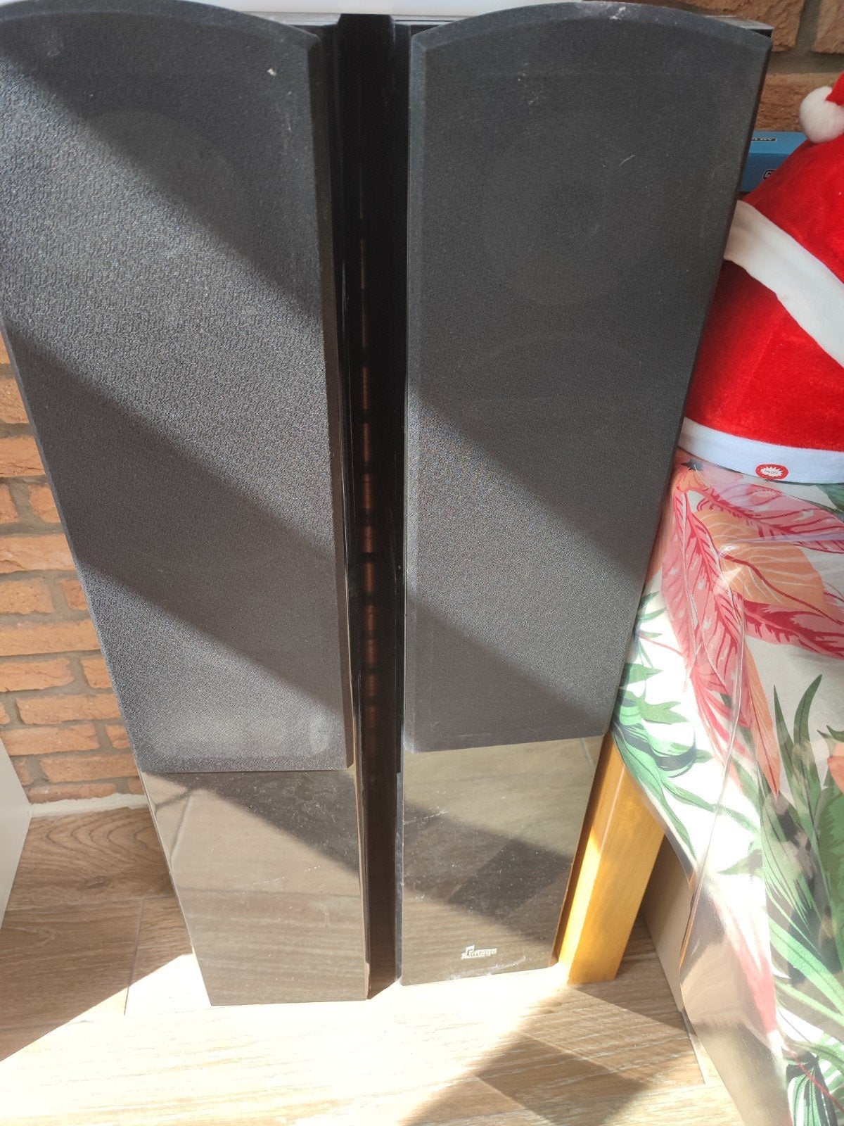 Jimago Luidsprekers - Zwart, Goede Staat 70w, Vloerstaande luidspreker, Gebruikt, Ophalen of Verzenden, 60 tot 120 watt