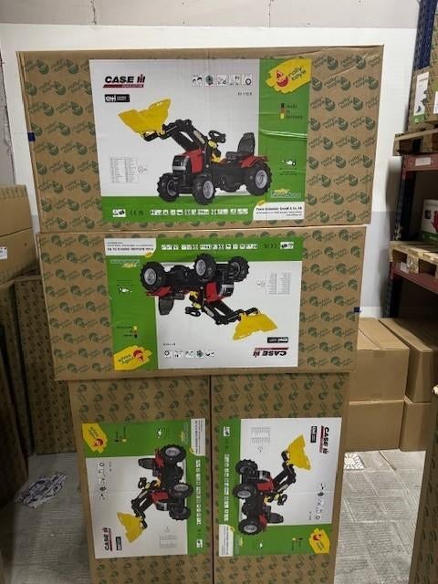 Rolly Toys Case CVX Puma 225 Traptractor+ luchtbanden nu€219